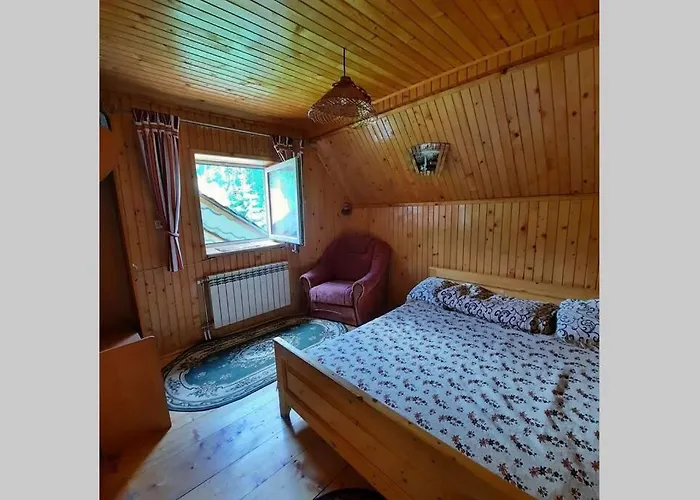 окремі на 8 чоловік у ані Apartment Synevyrs'ka Polyana